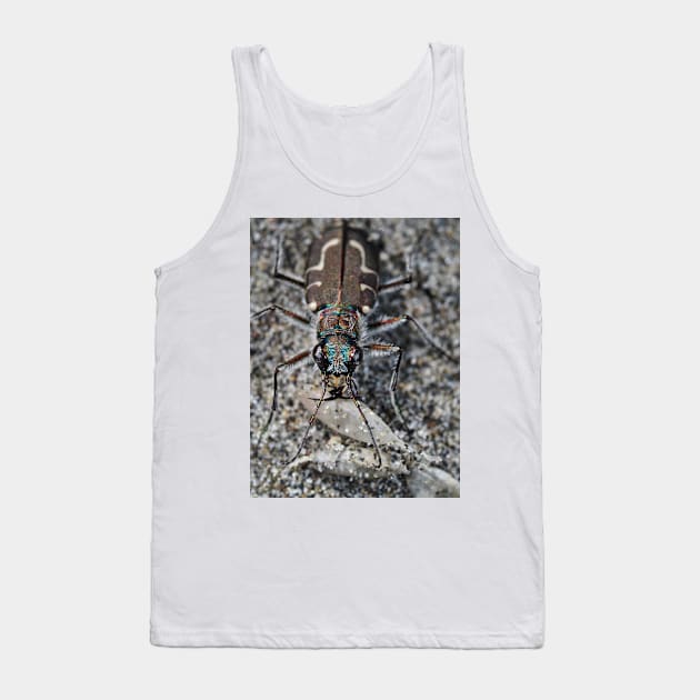 Hairy-necked tiger beetle Tank Top by SDym Photography